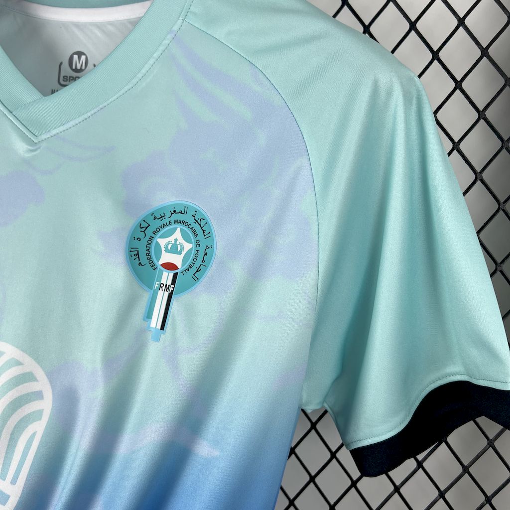 MAILLOT CONCEPT BLEU CIEL MAROC 2025