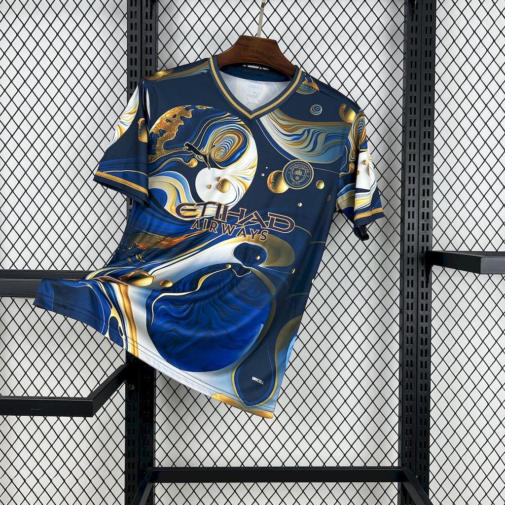 Maillot Manchester City concept 2025-26