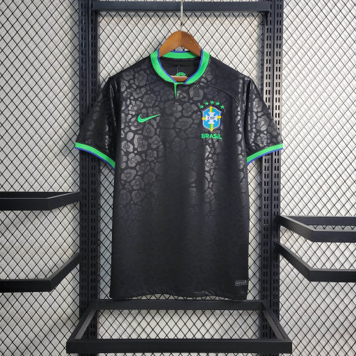 Maillot 22/23 Brésil Leopard Noir