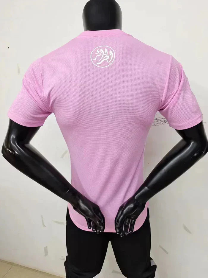 Maillot Algérie saison 2023-2024 édition spéciale rose version player