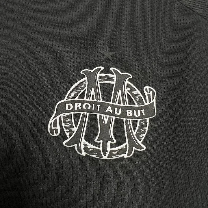 Maillot Olympique de Marseille foot 125 ans 2024 2025 OM noir
