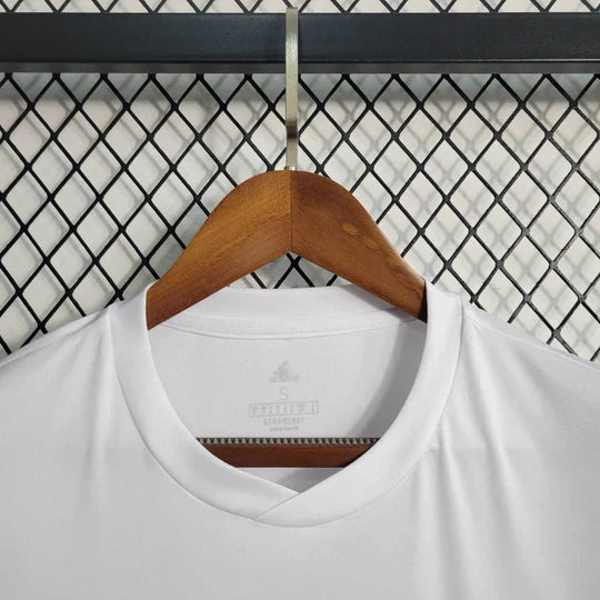 Maillot Real Madrid foot Balmain blanc 2023 2024