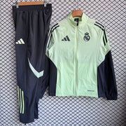 25-26 Real Madrid Green Windbreaker