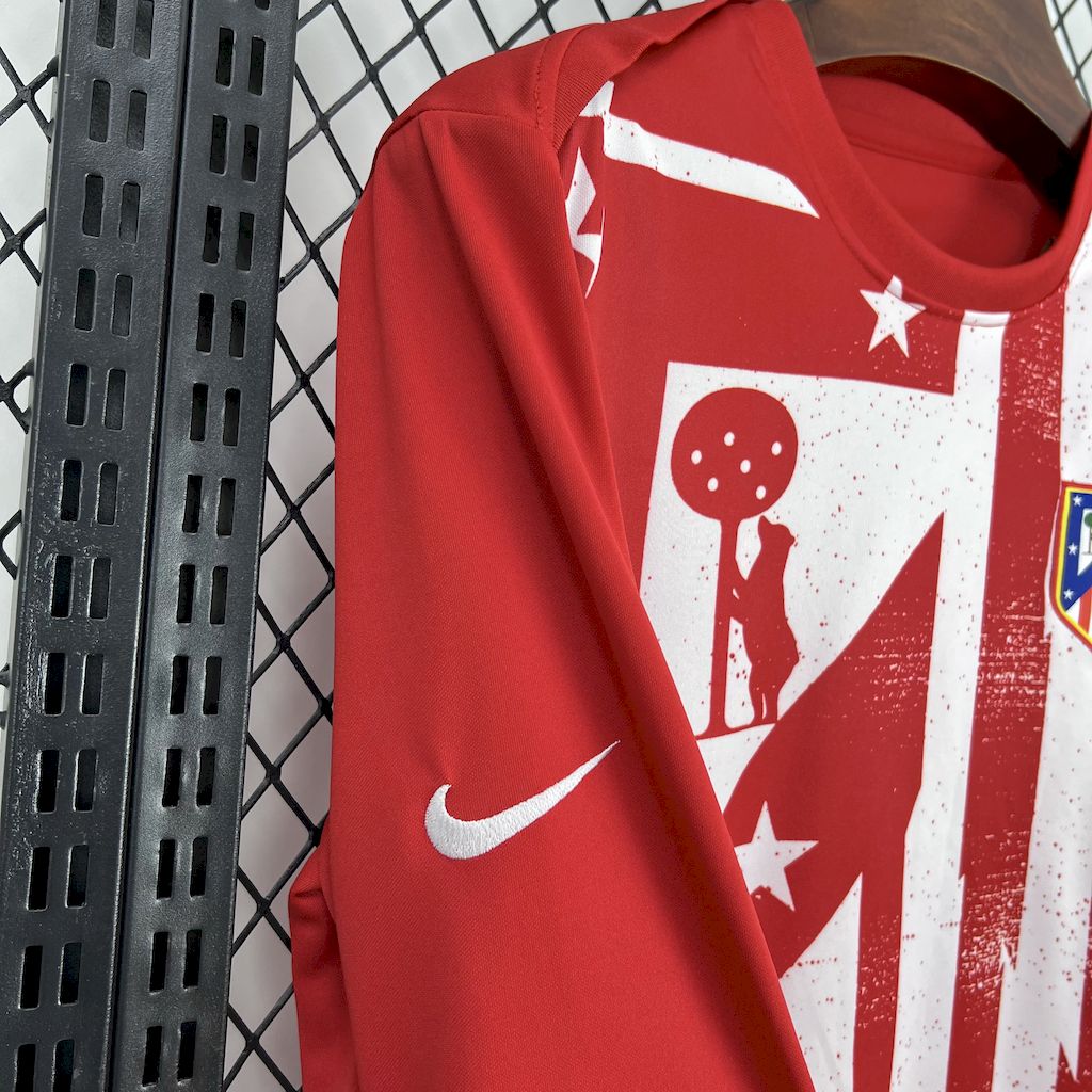 Maillot Atletico Madrid manches longues 2025-26 entrainement