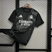Maillot Real Madrid foot 2024 2025 Noir